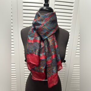 Gorgeous paisley sheer scarf
